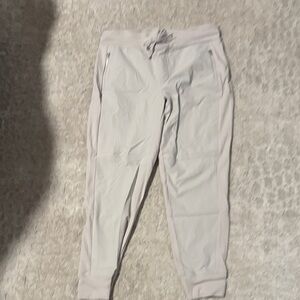 Athleta Light Gray Track Pants